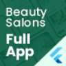 Beauty Salons, Spa, Massage, Barber Booking, Business Listing Multi-Vendor App with Admin Panel