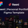 Reeni - Personal Portfolio Figma Template