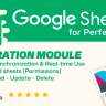 Google Sheets module for Perfex CRM - Two-way Spreadsheets Synchronization