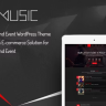 WeMusic - Music Band Event WordPress Theme