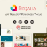 Regalia - Artist Portfolio, Art Gallery Theme