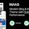 Maag - Modern Blog & Magazine Theme with Outstanding Performance