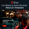 Cras - Car Repair & Auto Services ReactJs Template