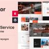 Vektor - Industrial Service WordPress Theme