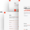 Josie - Personal Portfolio Template