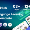 Lanklub - Multi Language Learning HTML Template