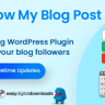 Follow My Blog Post - WordPress / WooCommerce Plugin