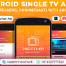 Android Single TV App (Live Streaming, Chromecast) with Admob