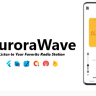 AuroraWave - Single Station Radio App | ADMOB, ONESIGNAL, FIREBASE