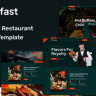 Restfast - Fast Food And Restaurant Tailwind CSS Template