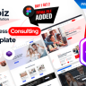 Finbiz - Consulting Business HTML Template + RTL