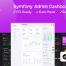 Geex - Symfony Responsive Admin & Dashboard Template