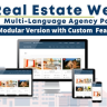 Real Estate Web - with Agency Portal and Multi-Language Management System