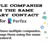 Multiple Companies with the Same Primary Contact for Perfex CRM