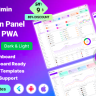 Acnoo Admin - Flutter Admin Panel Dashboard with PWA