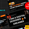 Xpovio- Digital Agency React Next Js Template + RTL