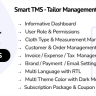 Smart TMS SaaS - Tailor Management System