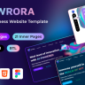 Awrora - AI Blockchain NFT Digital Business React Vue HTML Template