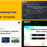 Questionnaire Multistep Test and Quiz Form Wizard HTML Template - Quitzo