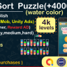 Water Sort Puzzle, liquid sorting (complete unity game +AdMob)