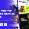 Frisk - Creative Agency & Portfolio React NextJs Template