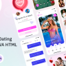 Multipurpose Dating Mobile App PWA HTML Template - Romio