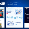 Colour - Print Shop & 3D Printing Company WordPress Theme