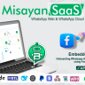Misayan SaaS – Multi-Tenant WhatsApp: Chatbots, WooCommerce Integration & API Access