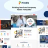 Pixen - Printing Services Company React Template