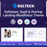 SolTeck - Software, Startup & SaaS Landing WordPress Theme