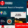 Foodu - Food & Restaurant React JS Template (React 19)