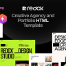 Redox - Creative Agency Portfolio HTML Template