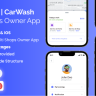 Shop Owner App for CarQ Car Wash Marketplace SAAS Flutter App