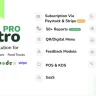 RestroPro SaaS - Restaurant POS Software React Node.js Script