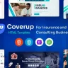 CoverUp - Insurance & Consulting Business HTML Template