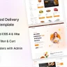Yum - Tailwind CSS 4 Client & Admin Food Template
