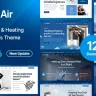 Coolair - Air Conditioning & Heating HVAC WordPress Theme