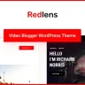 Redlens - Video Blogger and Game Streamer Theme