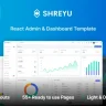 Shreyu - React Admin & Dashboard Template