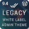 Legacy - White label WordPress Admin Theme