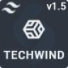 Techwind - Tailwind CSS Multipurpose App, Saas & Software Landing & Admin Dashboard Template