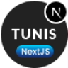 Tunis- Personal Portfolio React + NextJS + RTL Template