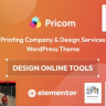 Pricom - Printing Company & Design Services WordPress theme