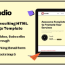 Landio - Creative Startup Consulting HTML Landing Page Template