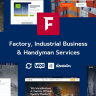 Fortis - Factory Industrial Business & Handyman Services WordPress Theme