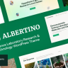 Albertino - Science Laboratory Research & Technology WordPress Theme