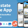 Real Estate Mobile App with Admin Panel | React Native & PHP Laravel