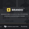 Brando - Responsive and Multipurpose OnePage WordPress Theme