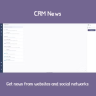 CRM News - gets news and direct messages in one page