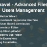 Laravel - Advanced Files & Users Management